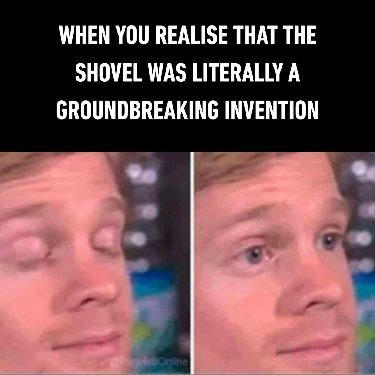 the shovel was so good -...