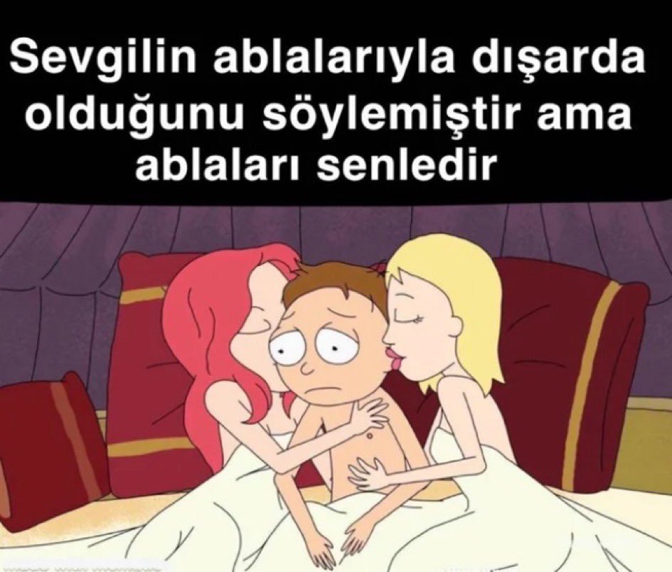 Sevgilin ablalarıyla...