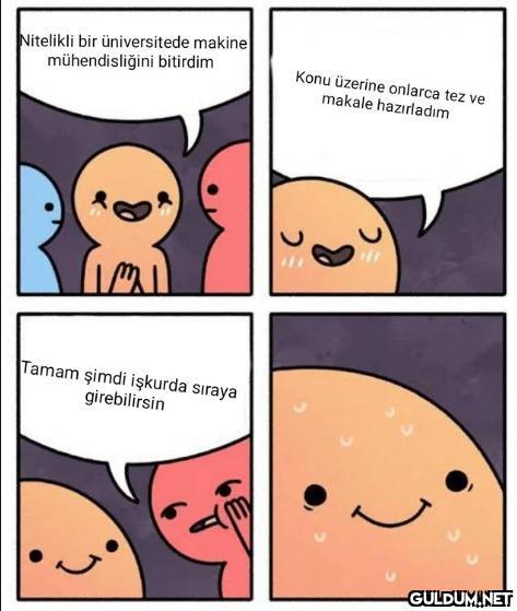 Nitelikli bir üniversitede...
