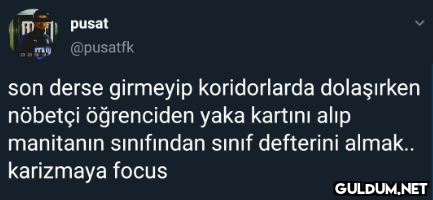 pusat @pusatfk son derse...
