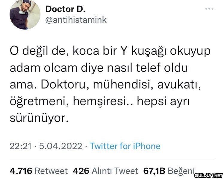 Doctor D. @antihistamink O...