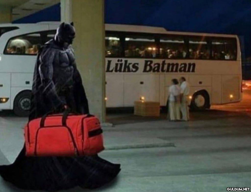 Memlekete dönüş #Batman...