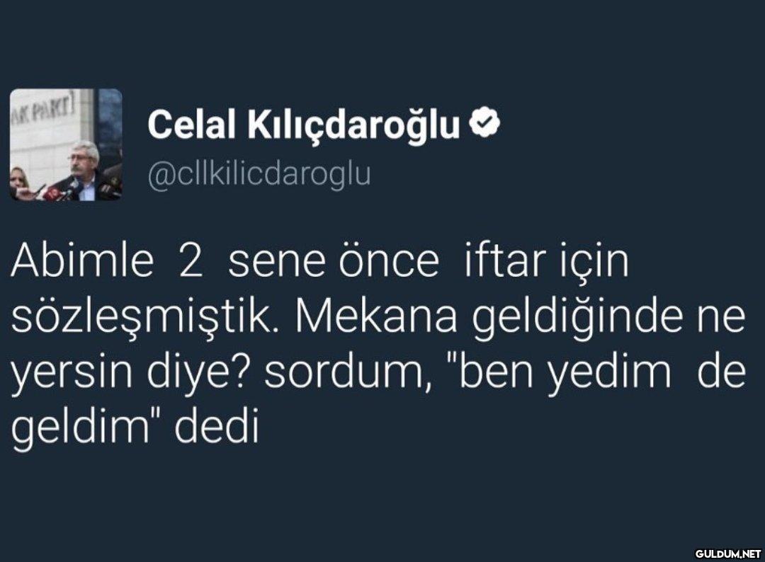 K PARKT Celal Kılıçdaroğlu...