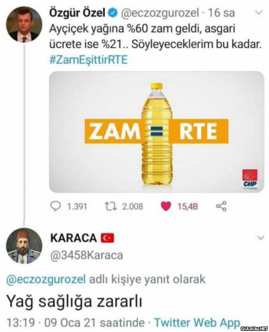 Özgür Özel O @eczozgurozel...