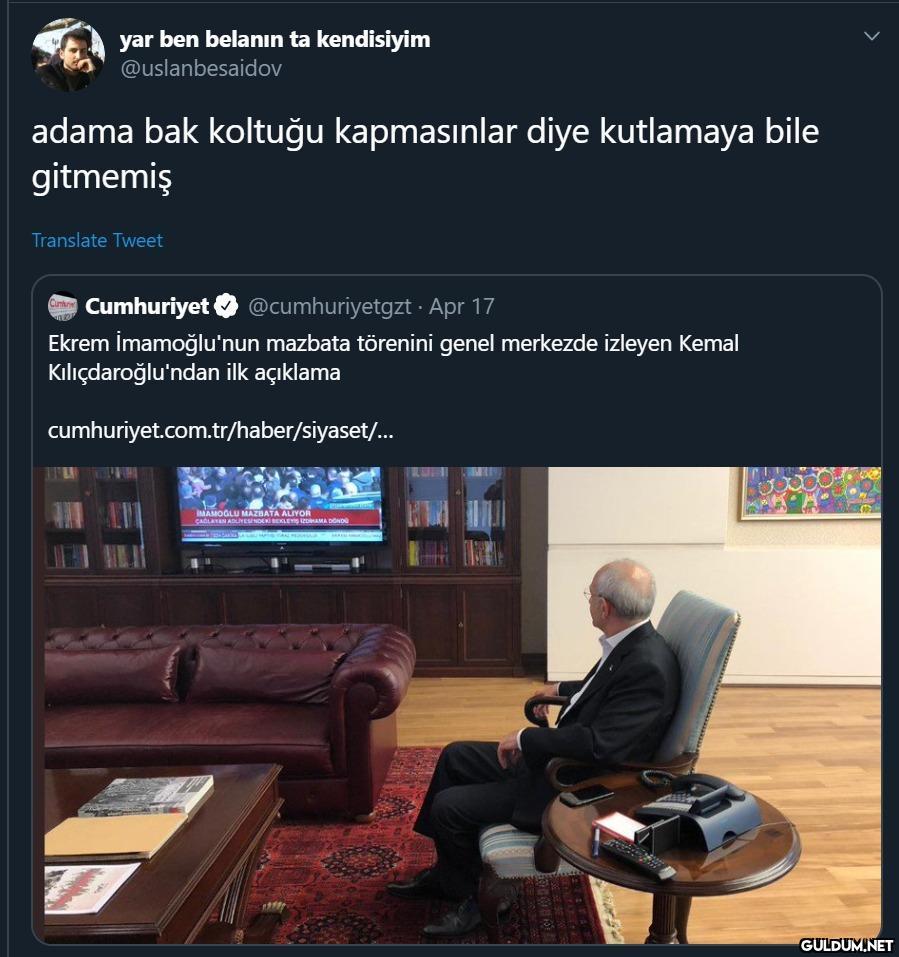yar ben belanın ta...