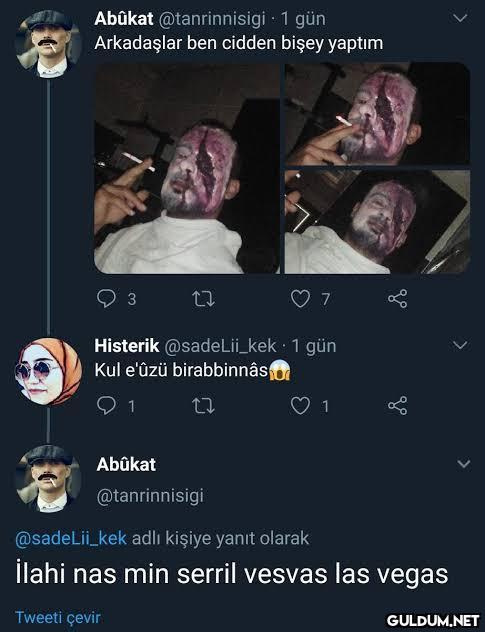 Abûkat @tanrinnisigi 1 gün...