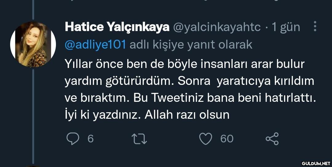 Hatice Yalçınkaya...