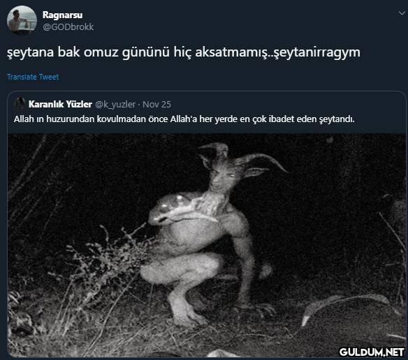 Ragnarsu @GODbrokk şeytana...