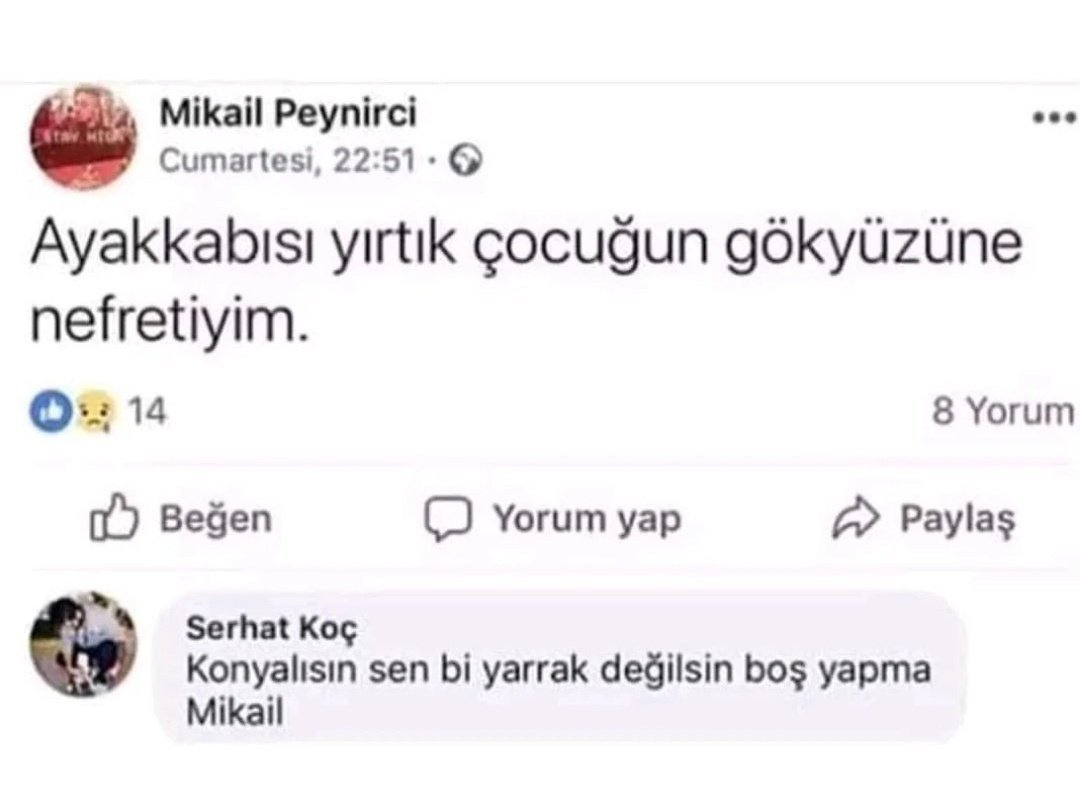 Mikail Peynirci Cumartesi,...