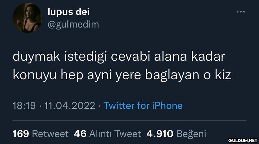 lupus dei @gulmedim duymak...