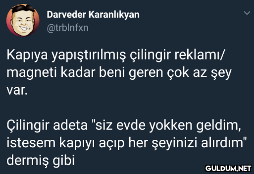 Darveder Karanlıkyan...