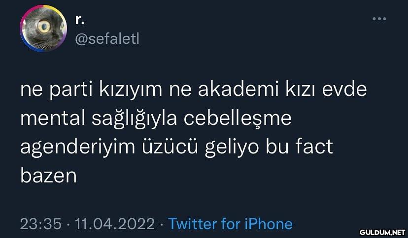r. @sefaletl ne parti...
