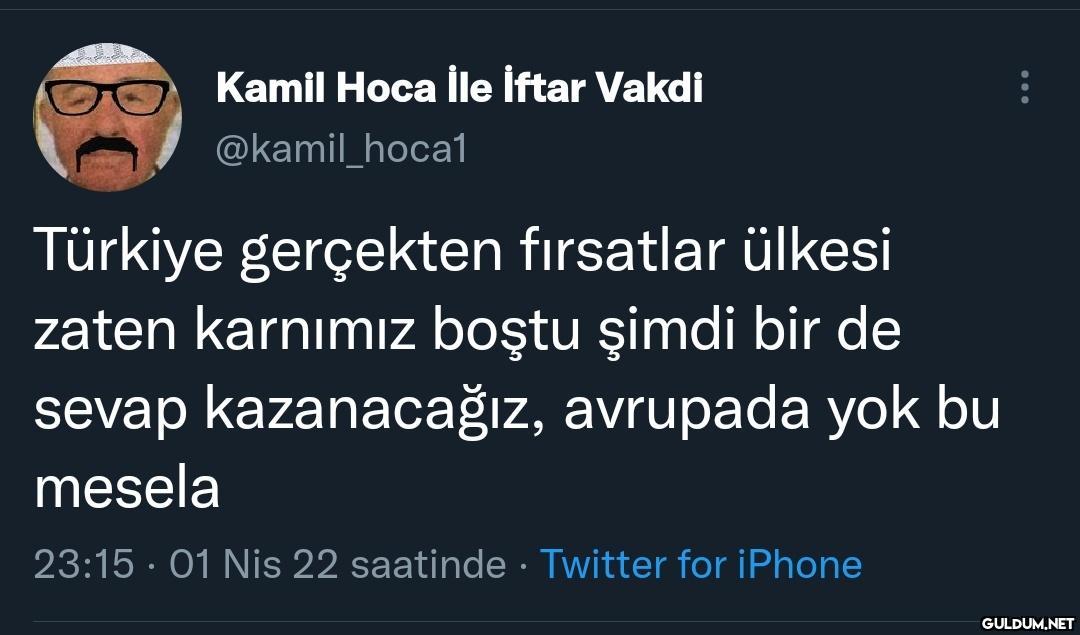 Kamil Hoca İle İftar Vakdi...