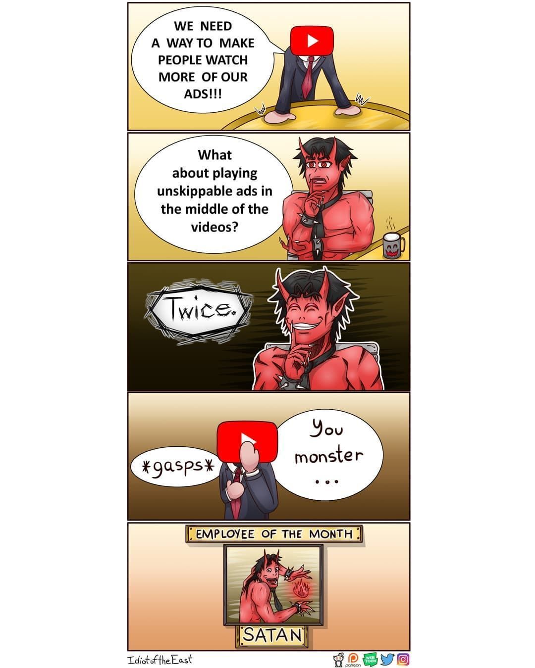 Satan: The last ads-bender...