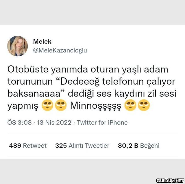 Melek @MeleKazancioglu...