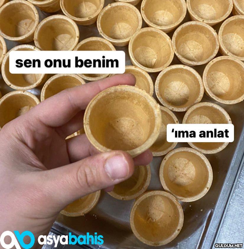 Sen onu gel benim...