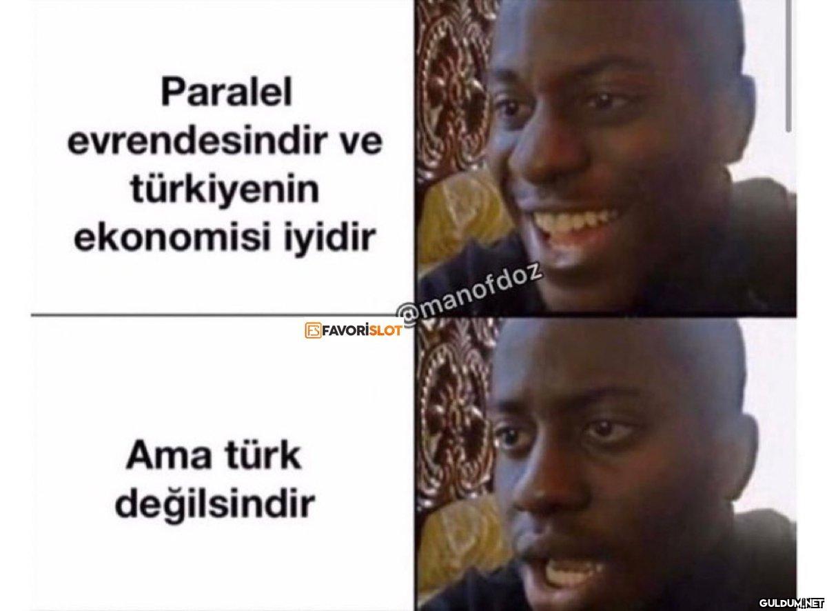 Paralel evrendesindir ve...