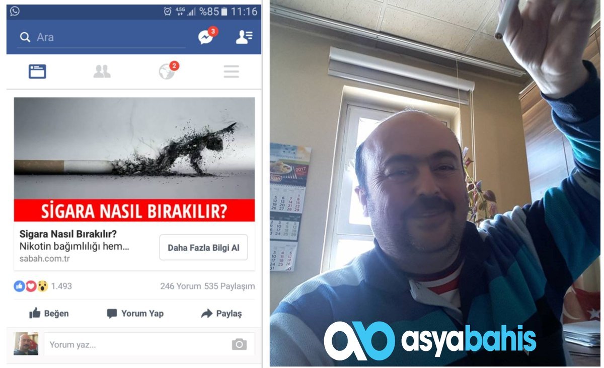 Sigarayı bırakmak isteyen...