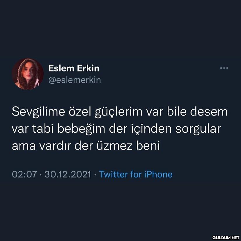 Eslem Erkin @eslemerkin...
