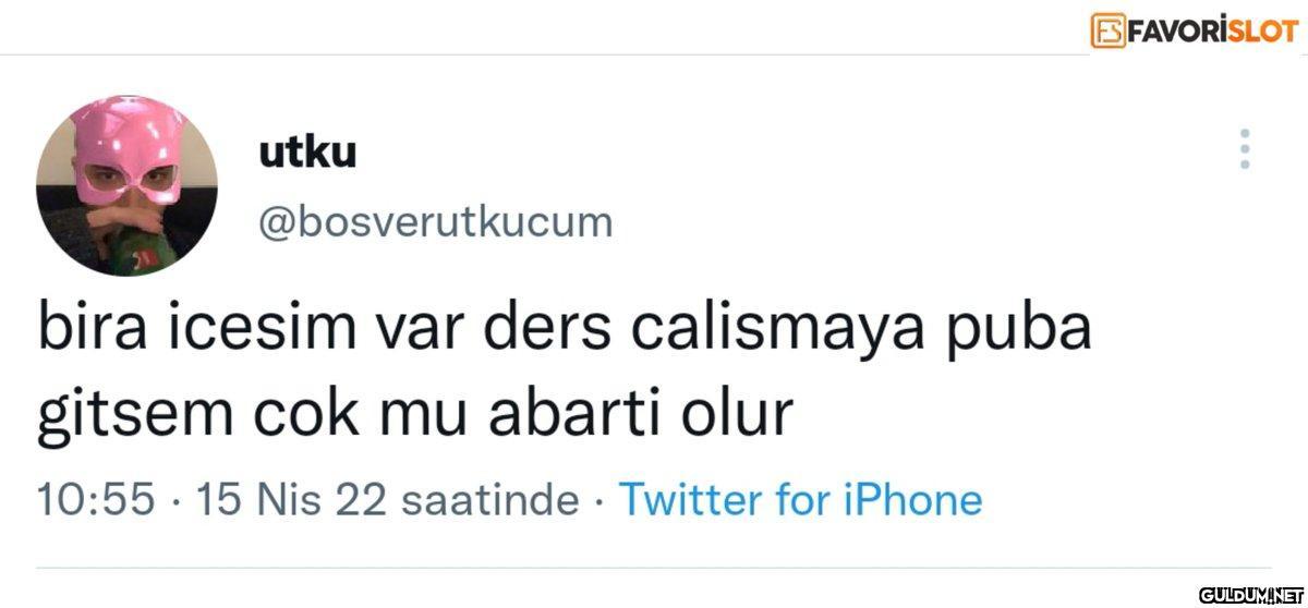 Bir tivit olsam bu olurdum...