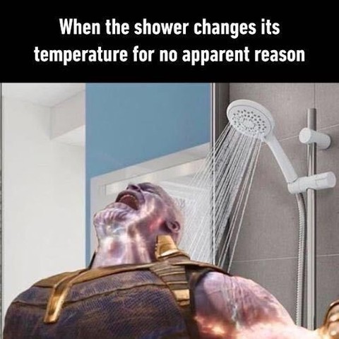 I'm boiling! #showering...