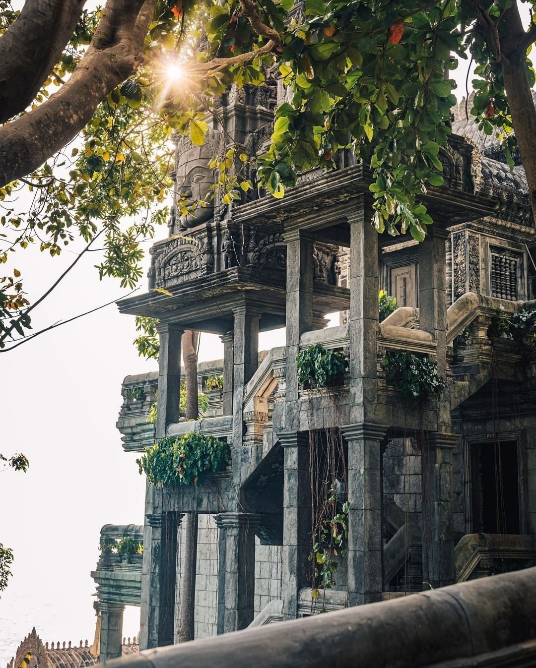 An abandoned hotel in...