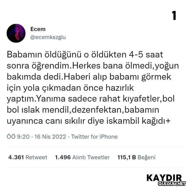 1 Ecem @ecemkszglu Babamın...