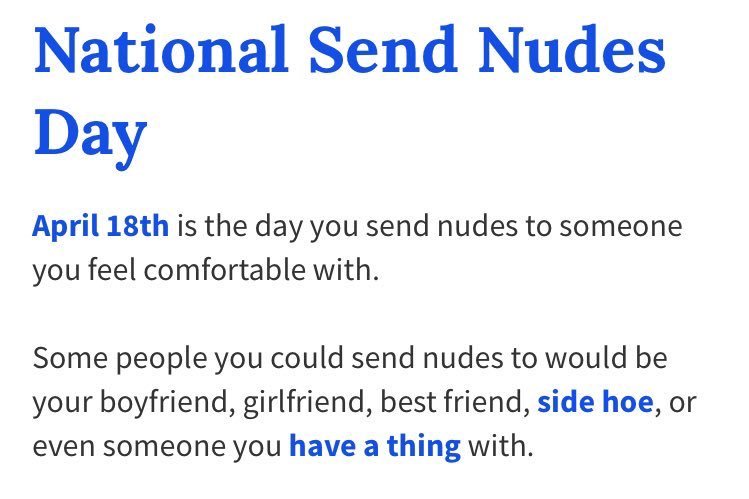 bugün 18 nisan dünya nude...
