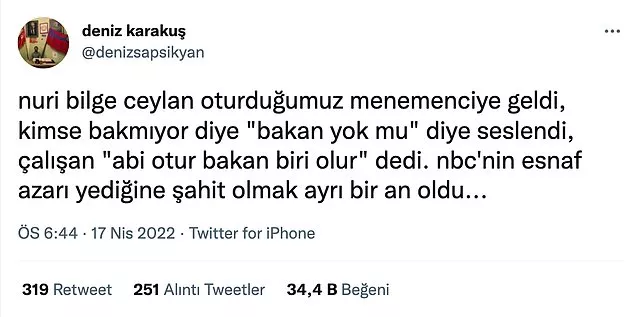 Uzaklara doğru yürür......
