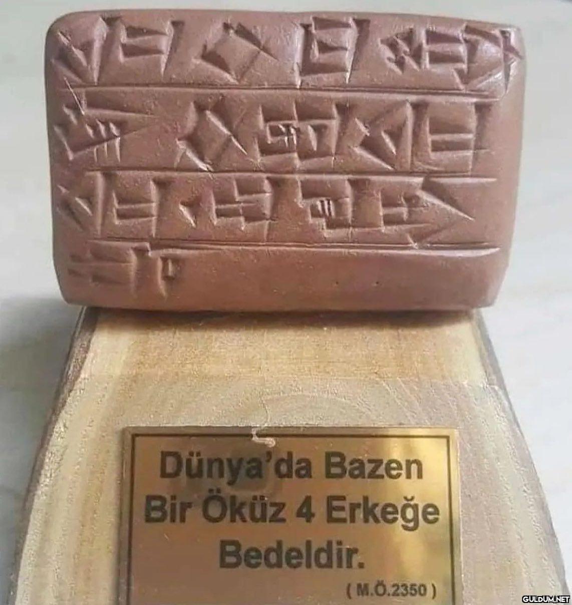 Tarihteki ilk feminist söz...