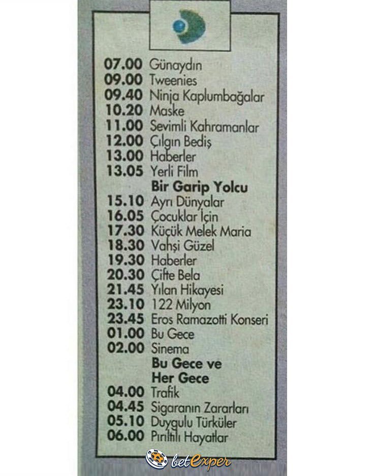 Sizin eskiden en...