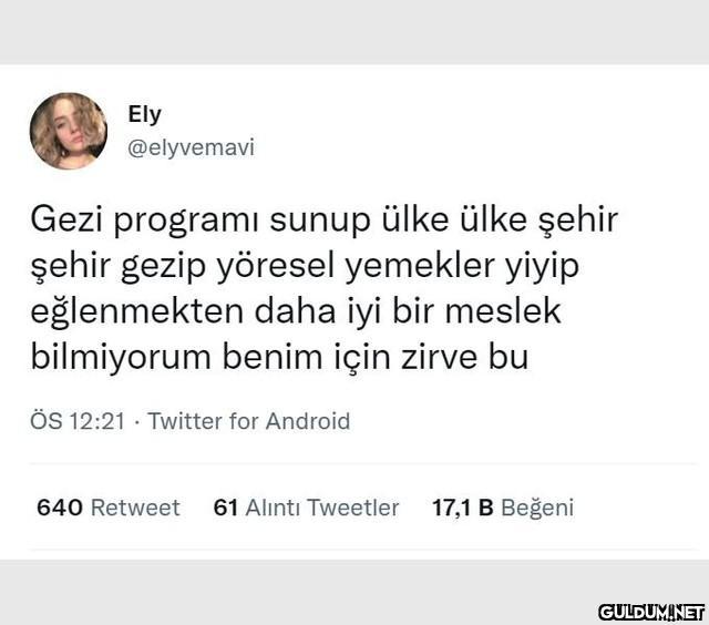 Ely @elyvemavi Gezi...