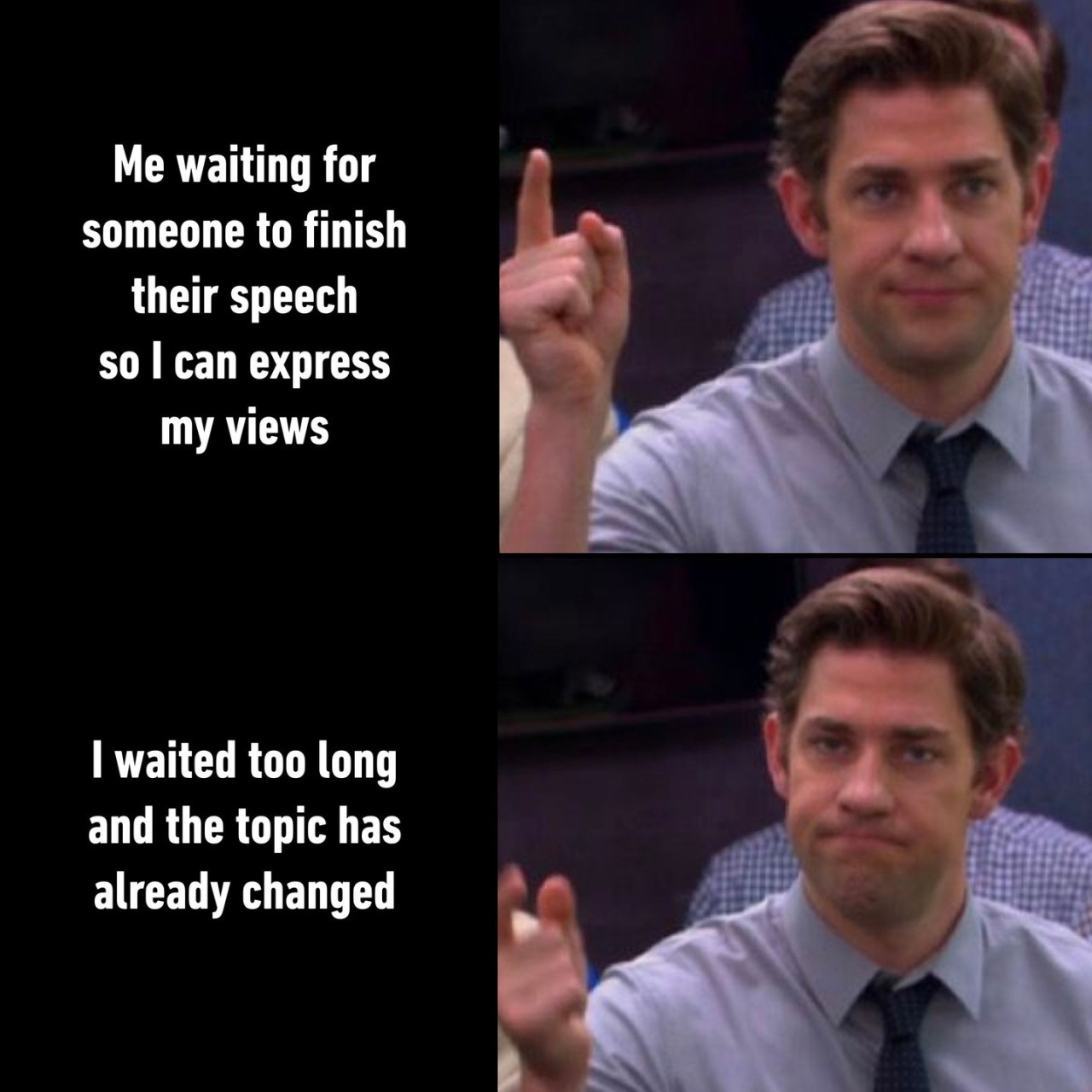 That's what I get for...