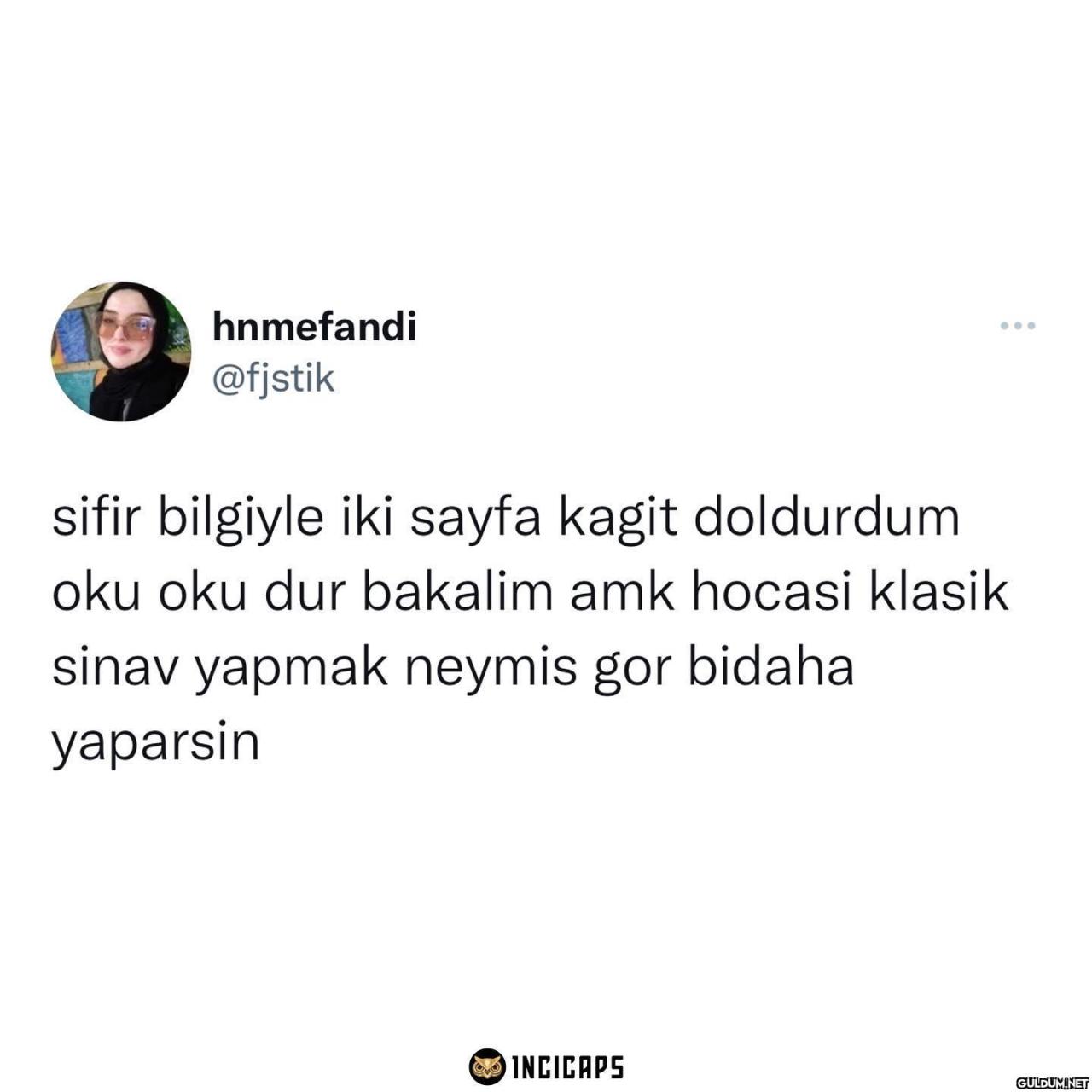 hnmefandi @fjstik sifir...