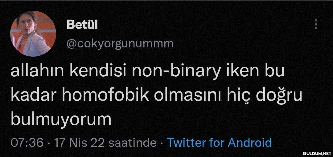 Betül @cokyorgunummm...
