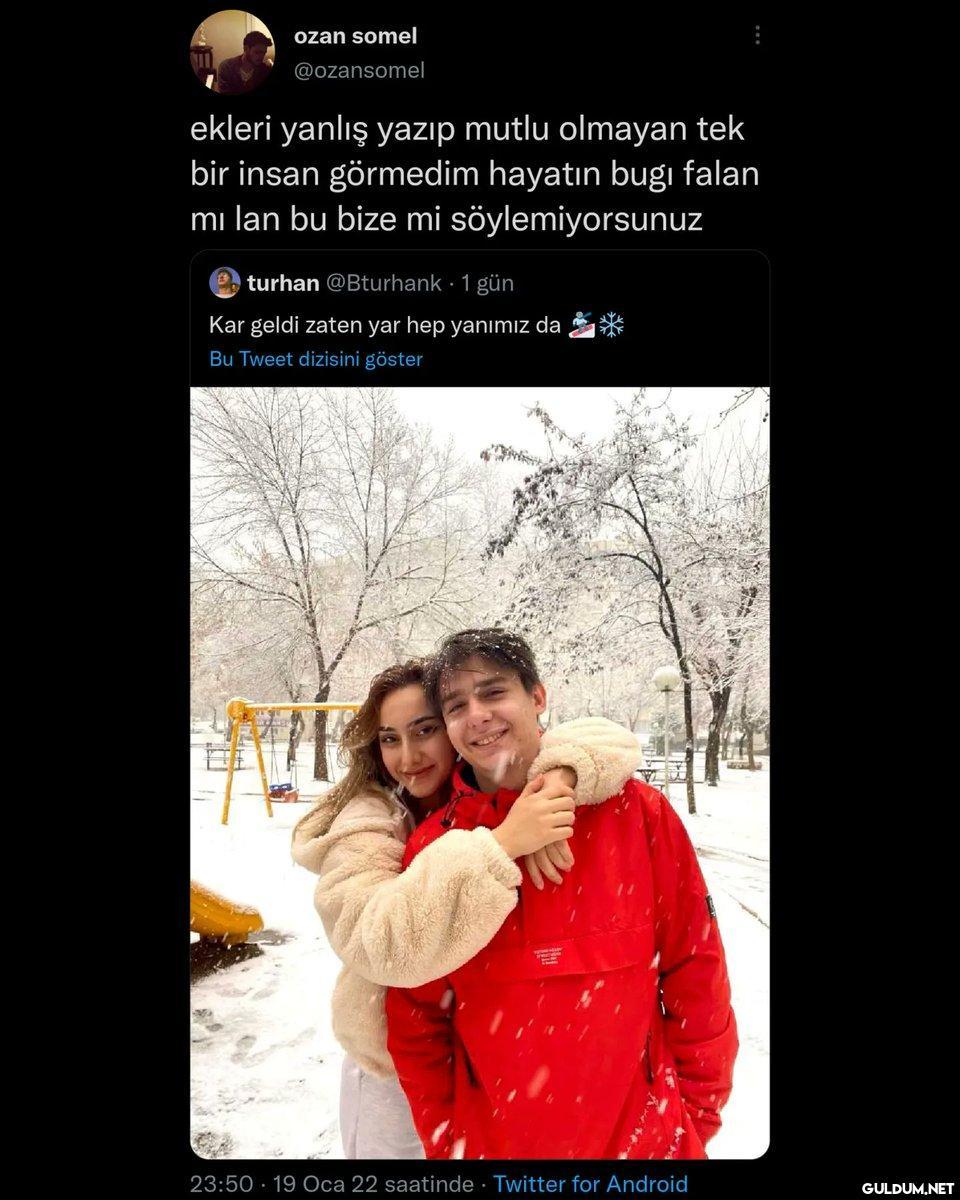 Niye bu kadar üzerine...