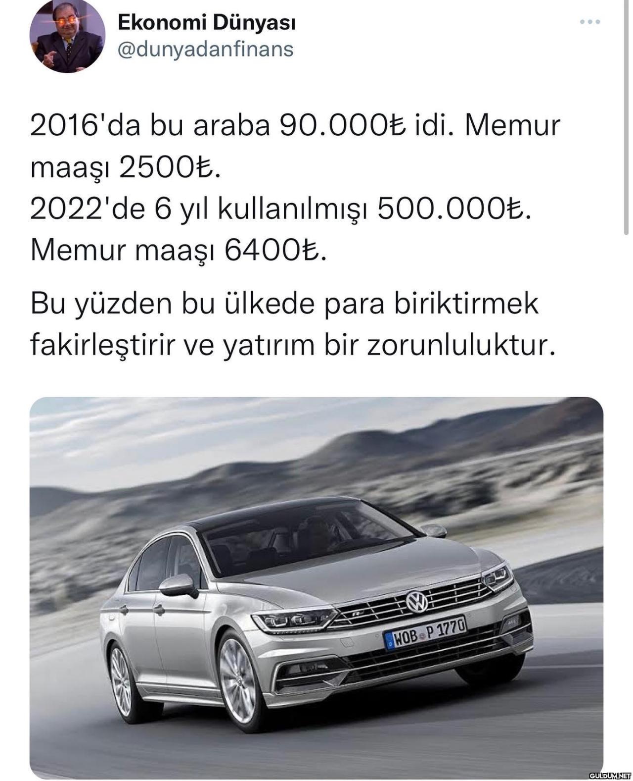 Enflasyonu olan paranın...