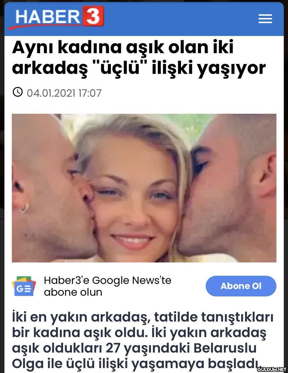 bu ne ilişki lan he, aynı...