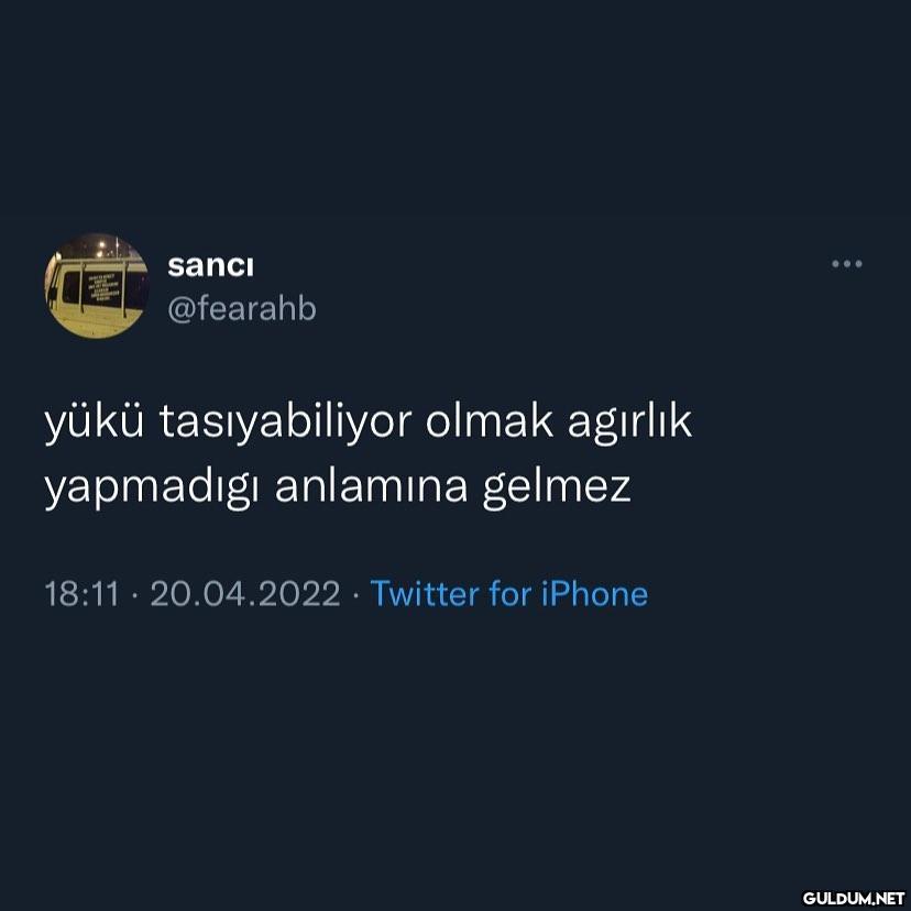 sanci @fearahb yükü...