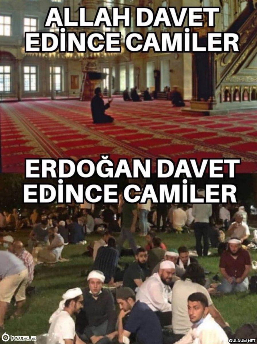 ALLAH DAVET EDİNCE CAMİLER...