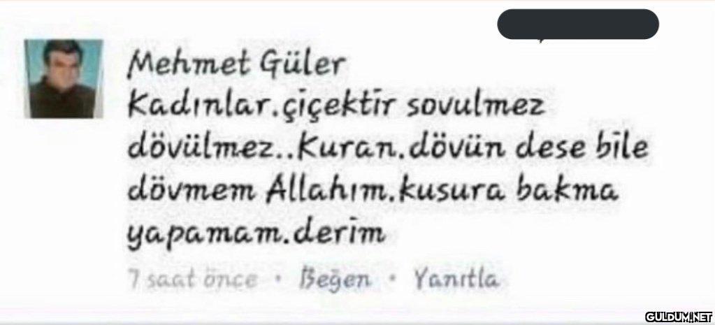 Mehmet Güler...