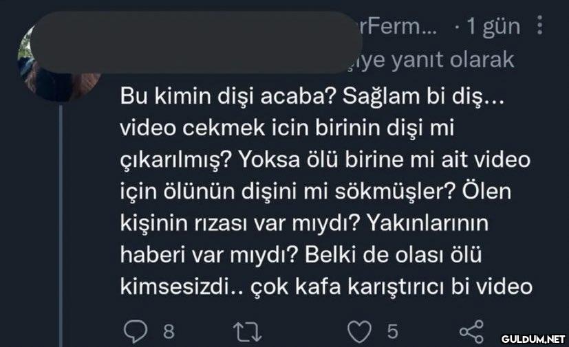 Bu toplumun hassasiyetleri...