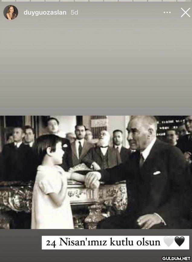 Duygu Özaslan'ın 23 Nisan...