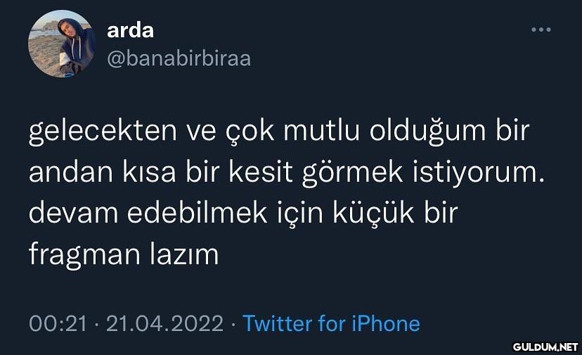 arda @banabirbiraa...