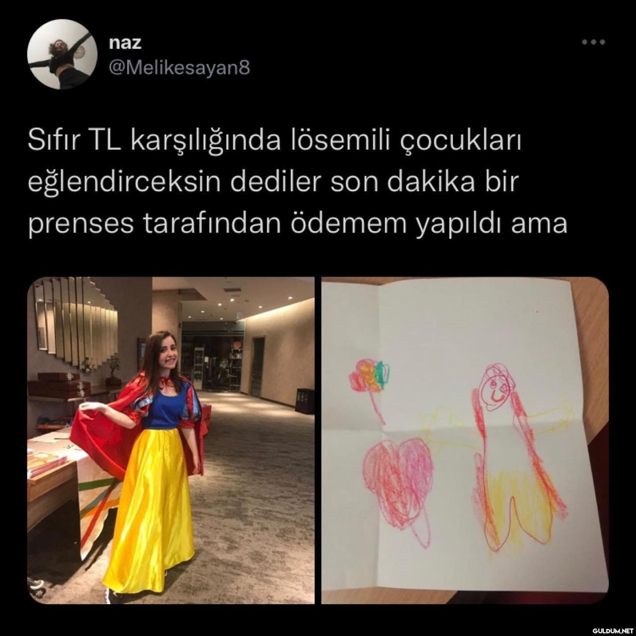 naz @Melikesayan8 Sıfır TL...