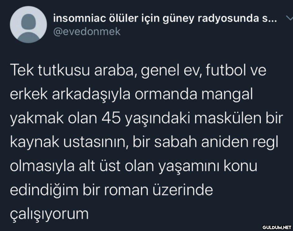 insomniac ölüler için...