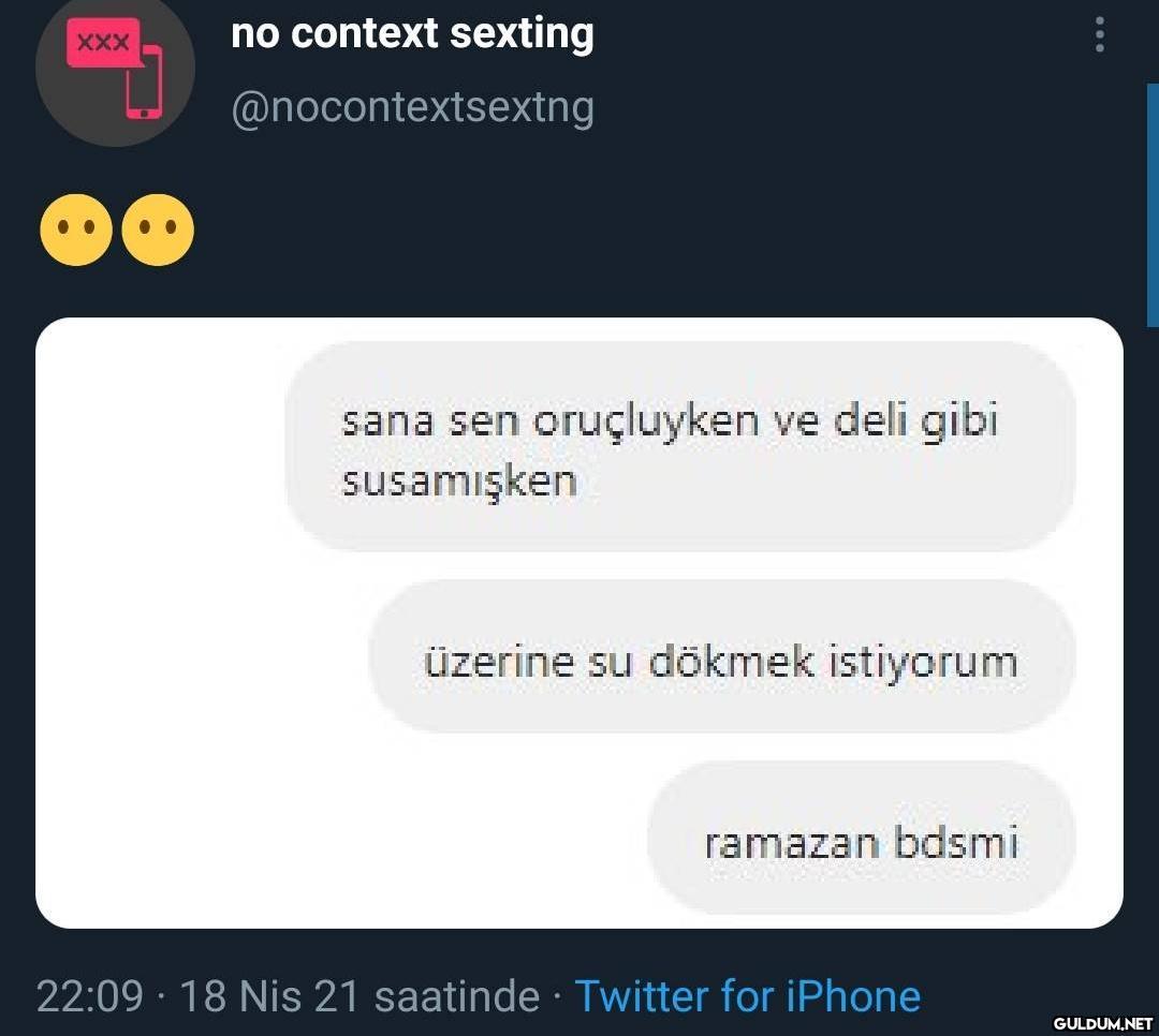no context sexting XXX...