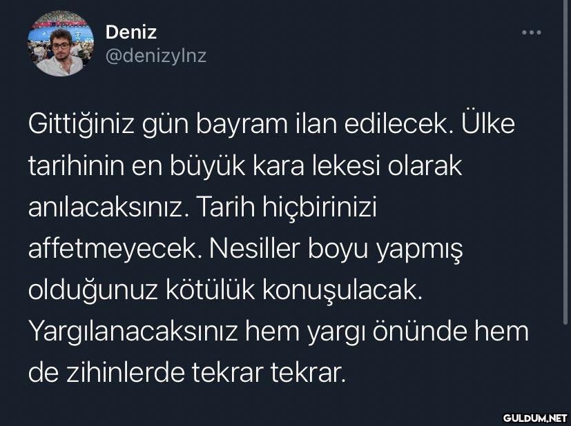 Deniz ... @denizylnz...