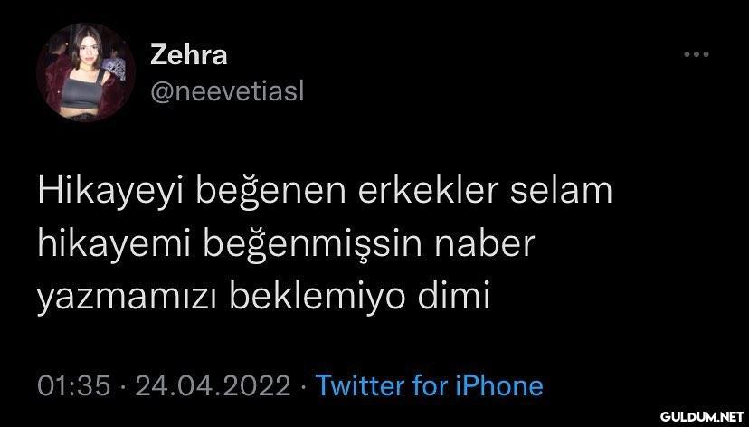 bekliyo. nerden bildigimi...