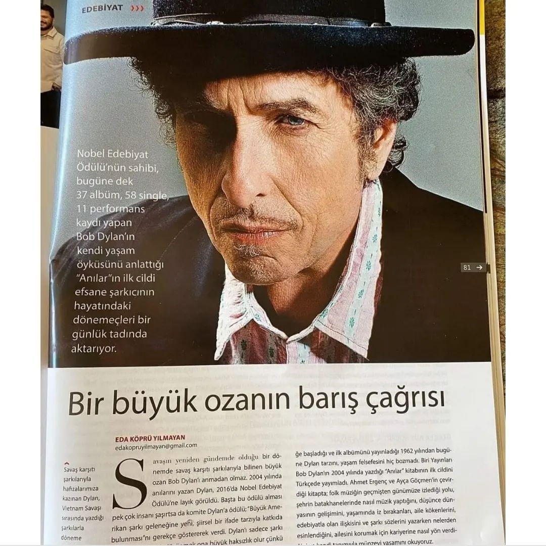 - Biliyor musun Bob Dylan...